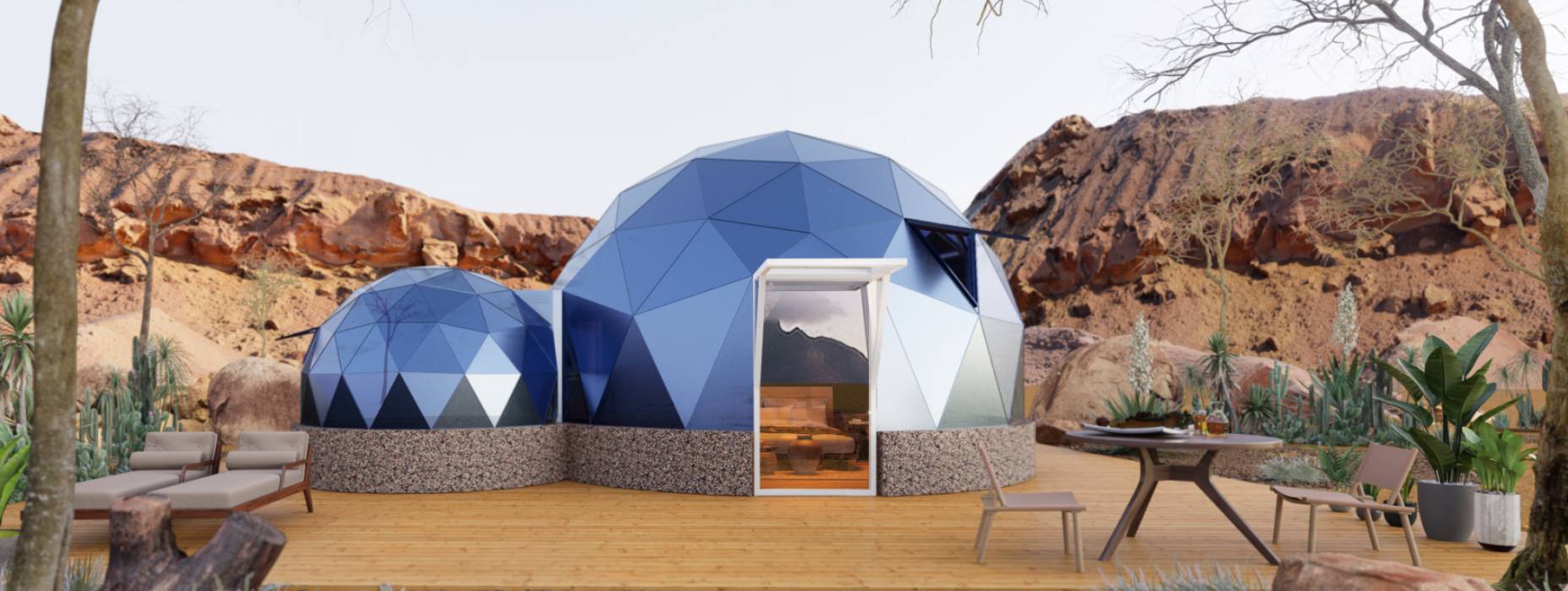 仲巴县球形智能光伏玻璃星空房